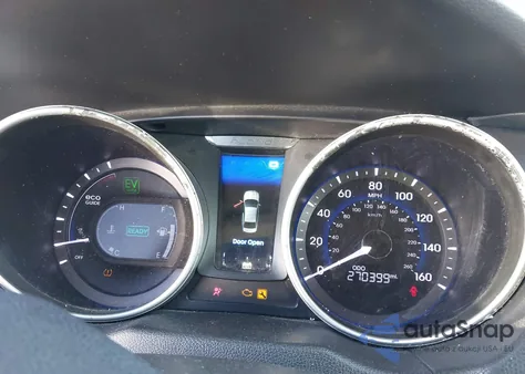 2011 Hyundai Sonata Hybrid z USA, uszkodzony, nr VIN KMHEC4A49BA000545